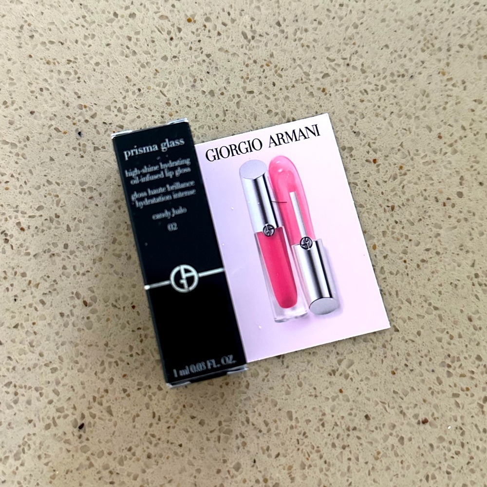 5/25✨high shine lipgloss in candy halo Giorgio Armani